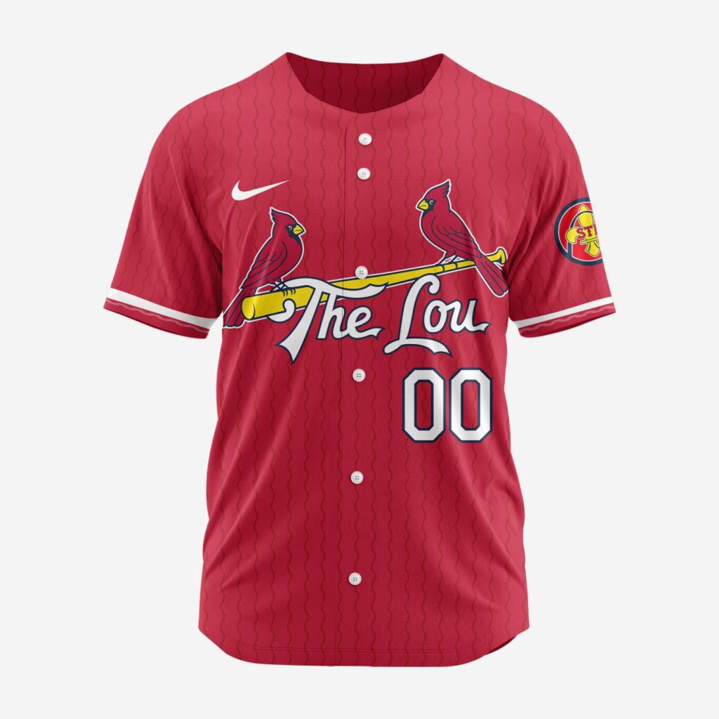 MLB St. Louis Cardinals Personalized 2024 City Connect Baseball Jersey Design MLB St. Louis Cardinals Personalized 2024 City Connect Baseball Jersey Design