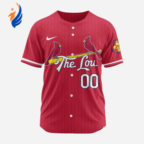 MLB St. Louis Cardinals Personalized 2024 City Connect Baseball Jersey Design