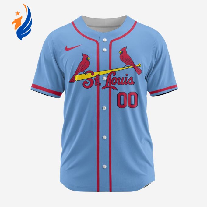 MLB St. Louis Cardinals Personalized Alternate 02 Baseball Jersey MLB St. Louis Cardinals Personalized Alternate 02 Baseball Jersey