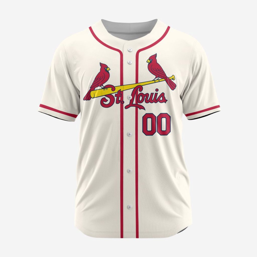 MLB St. Louis Cardinals Personalized Alternate Baseball Jersey MLB St. Louis Cardinals Personalized Alternate Baseball Jersey