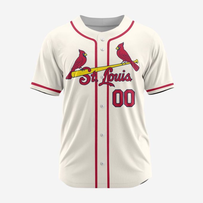 MLB St. Louis Cardinals Personalized Alternate Baseball Jersey MLB St. Louis Cardinals Personalized Alternate Baseball Jersey
