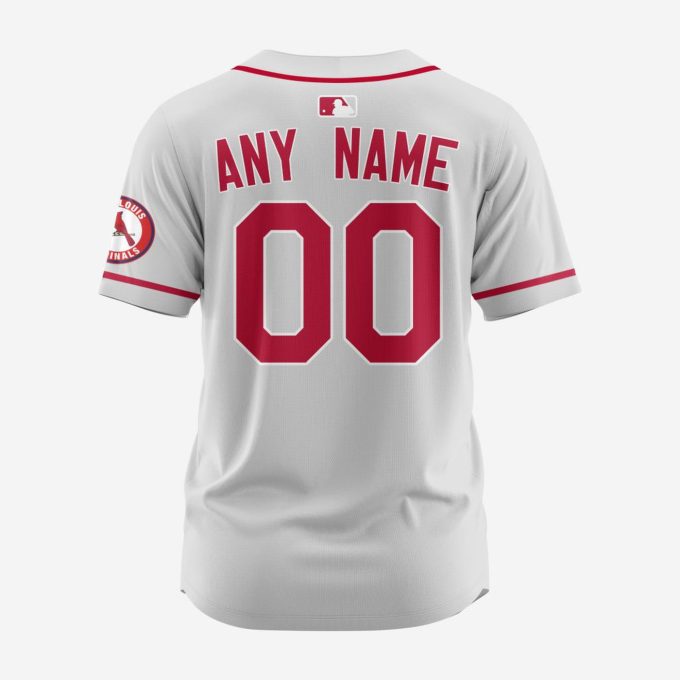 MLB St. Louis Cardinals Personalized Alternate Design Concept Baseball Jersey 2403