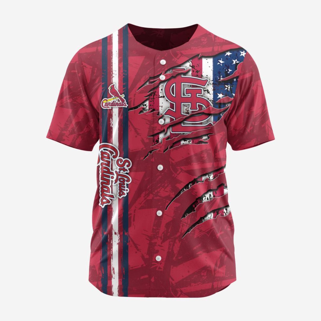 MLB St. Louis Cardinals Special Design Baseball Jersey Gift for Men Women MLB St. Louis Cardinals Special Design Baseball Jersey Gift for Men Women