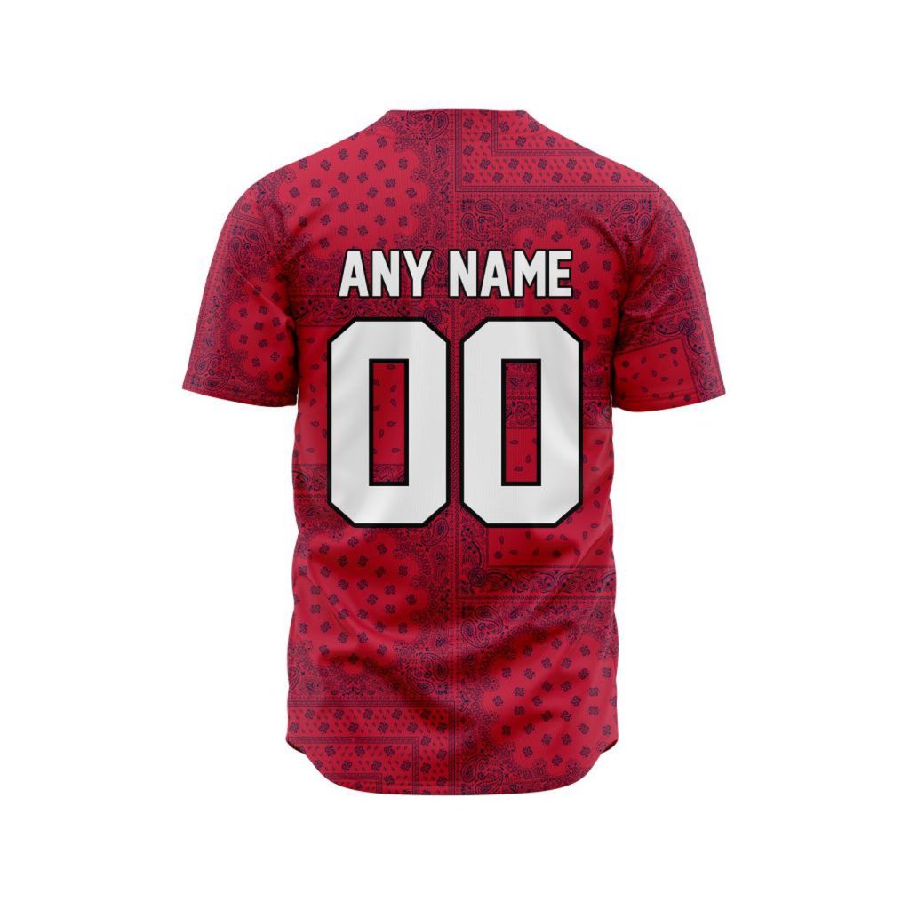MLB St. Louis Cardinals Special Paisley Design Baseball Jersey Gift for Men Women MLB St. Louis Cardinals Special Paisley Design Baseball Jersey Gift for Men Women