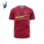 MLB St. Louis Cardinals Special Paisley Design Baseball Jersey Gift for Men Women MLB St. Louis Cardinals Special Paisley Design Baseball Jersey Gift for Men Women