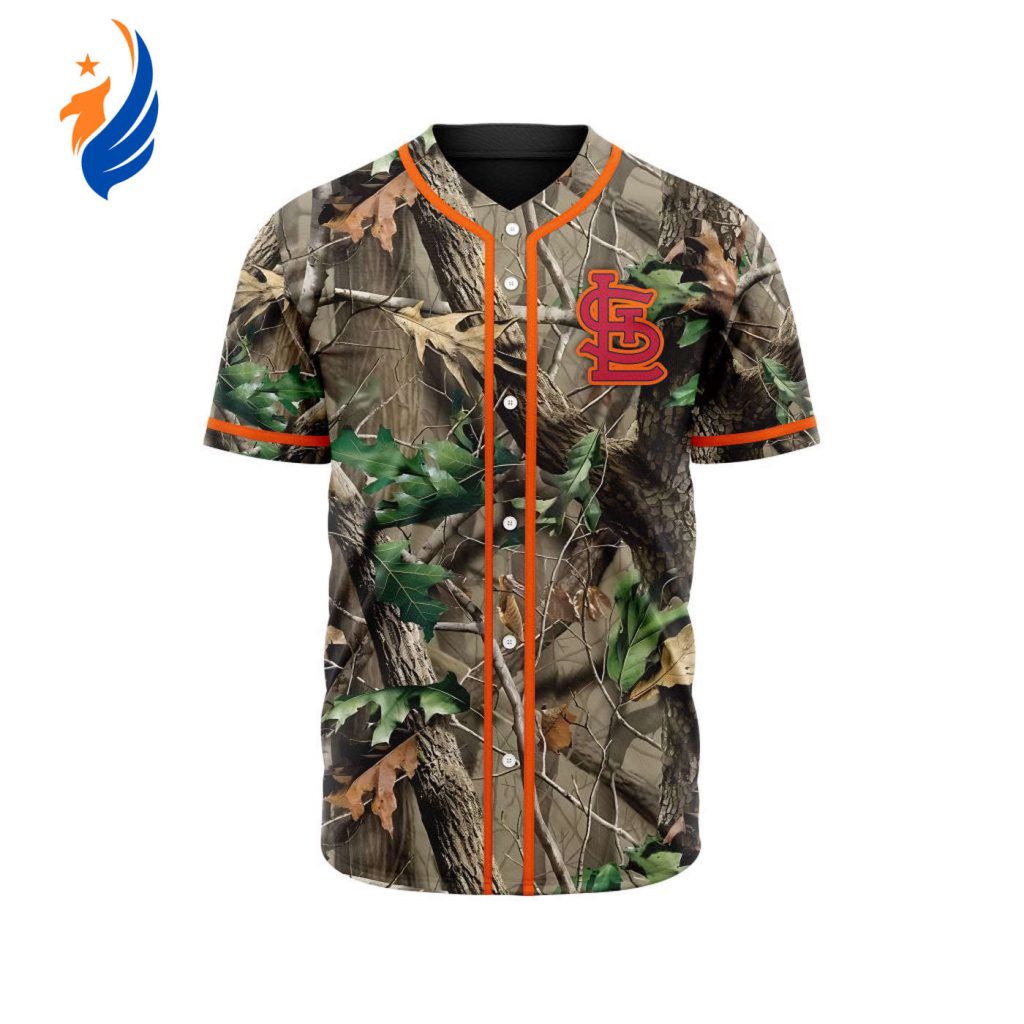 MLB St. Louis Cardinals Special Realtree Camo Hunting Baseball Jersey Gift for Men Women MLB St. Louis Cardinals Special Realtree Camo Hunting Baseball Jersey Gift for Men Women