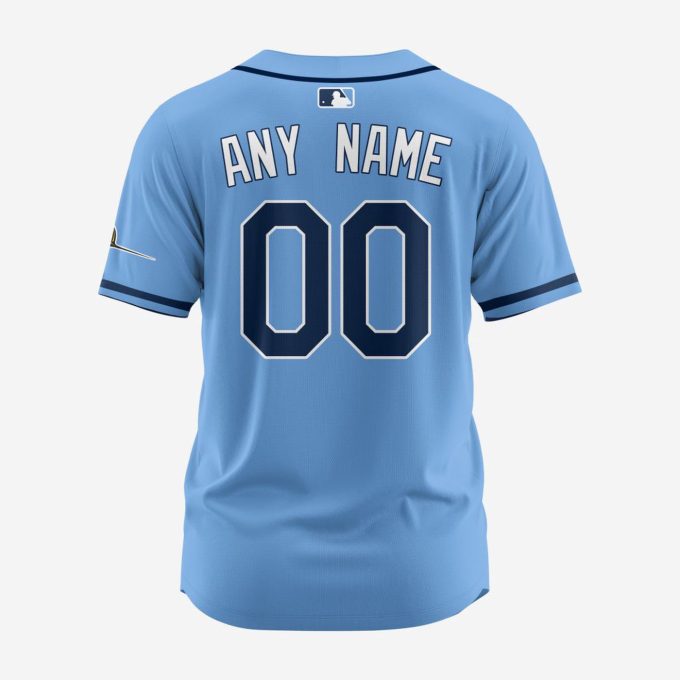 MLB Tampa Bay Rays Personalized Alternate Baseball Jersey