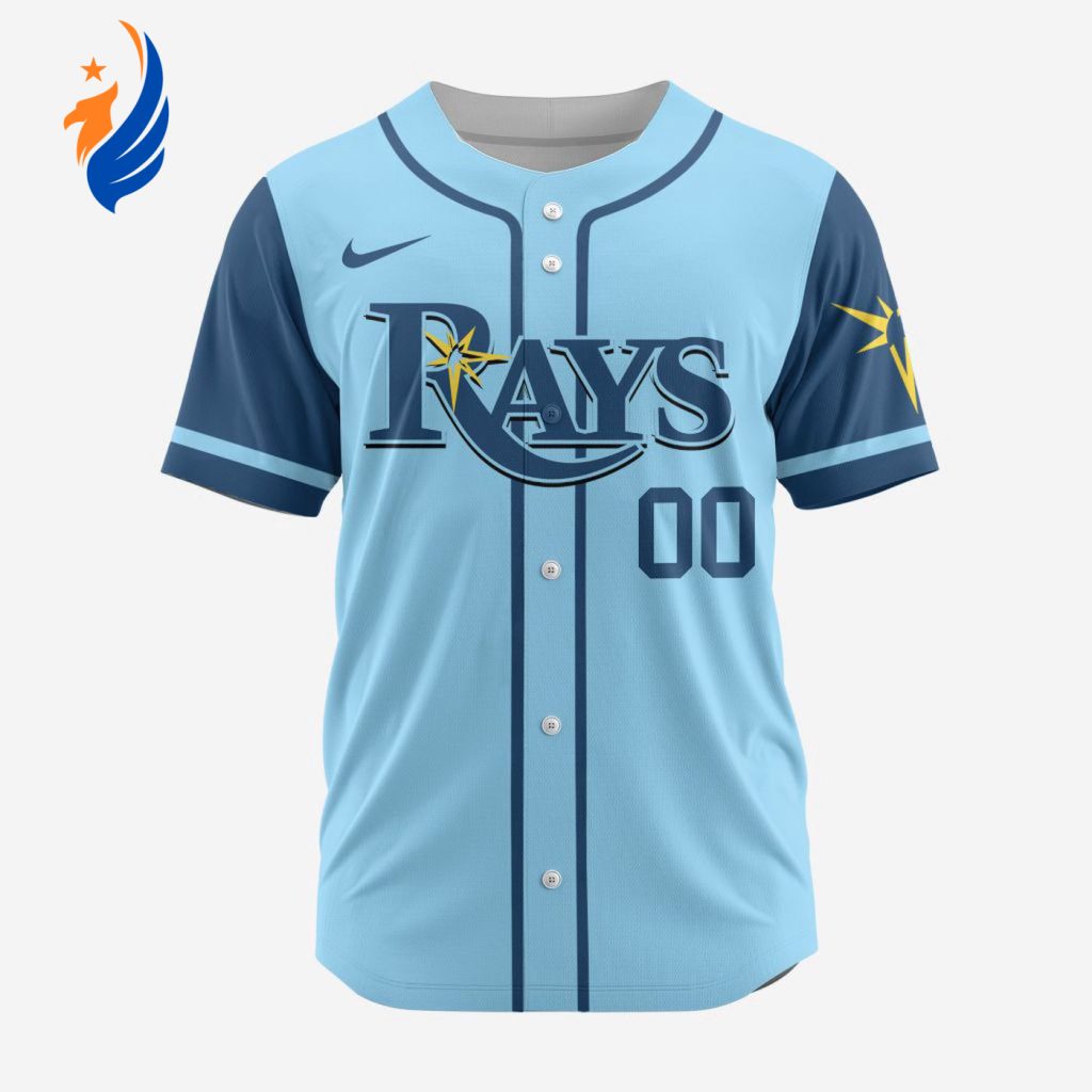 MLB Tampa Bay Rays Personalized Alternate Design Concept Baseball Jersey 2401 MLB Tampa Bay Rays Personalized Alternate Design Concept Baseball Jersey 2401