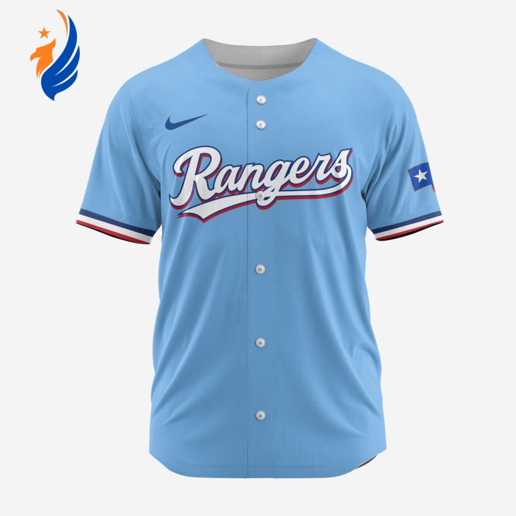 MLB Texas Rangers Personalized Alternate Baseball Jersey MLB Texas Rangers Personalized Alternate Baseball Jersey