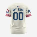 MLB Texas Rangers Personalized Alternate Design Concept Baseball Jersey 2401