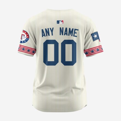 MLB Texas Rangers Personalized Alternate Design Concept Baseball Jersey 2401