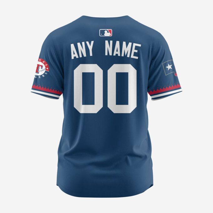 MLB Texas Rangers Personalized Alternate Design Concept Baseball Jersey 2403