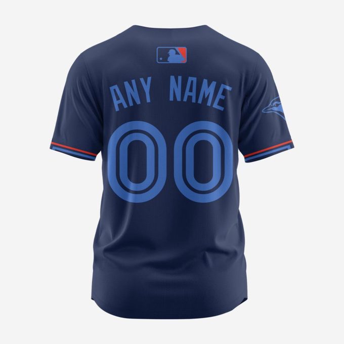 MLB Toronto Blue Jays Personalized 2024 City Connect Baseball Jersey Design