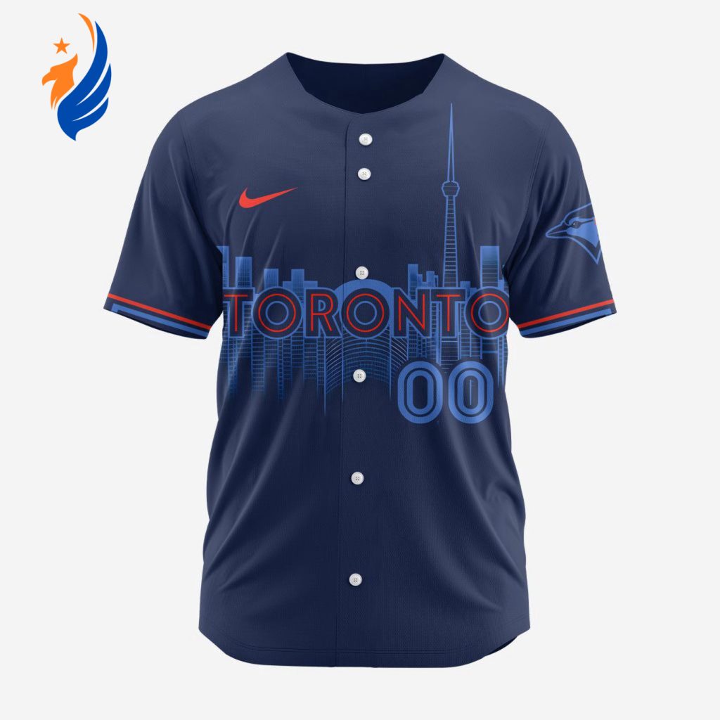 MLB Toronto Blue Jays Personalized 2024 City Connect Baseball Jersey Design MLB Toronto Blue Jays Personalized 2024 City Connect Baseball Jersey Design