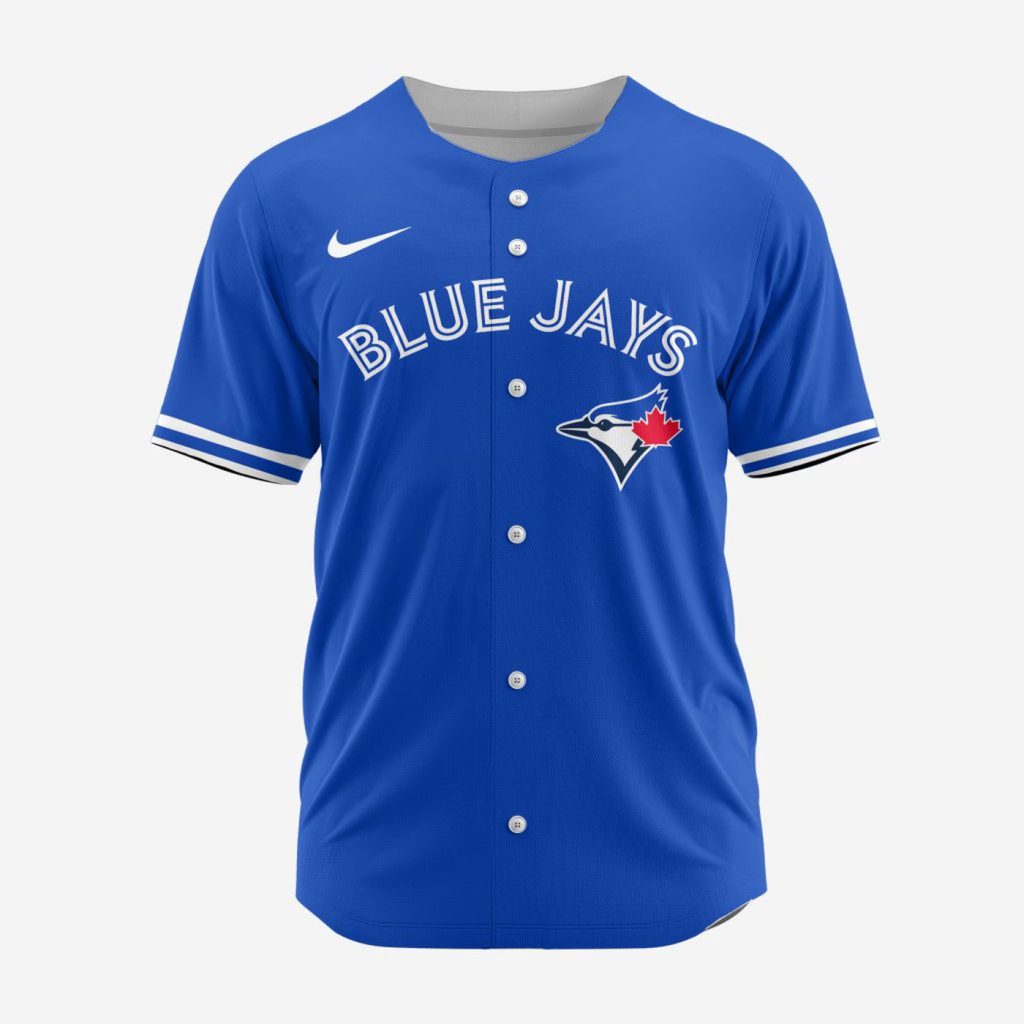 MLB Toronto Blue Jays Personalized Alternate Baseball Jersey MLB Toronto Blue Jays Personalized Alternate Baseball Jersey