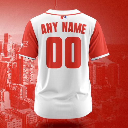 MLB Toronto Blue Jays Personalized City Connect Concept Design Baseball Jersey Gift for Men Women