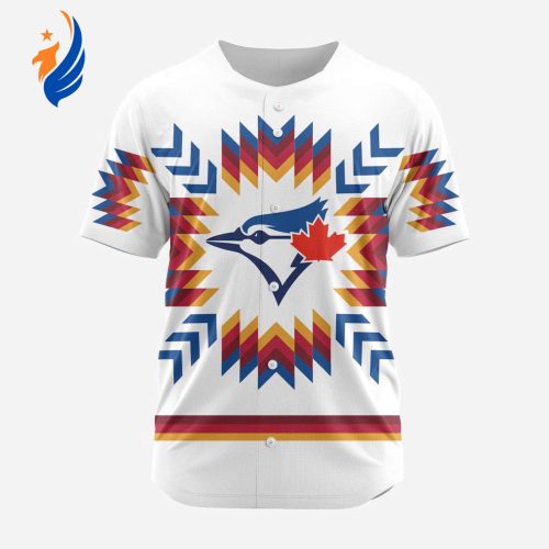 MLB Toronto Blue Jays Special Native Design Baseball Jersey Gift for Men Women