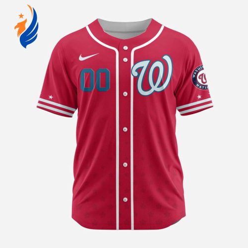 MLB Washington Nationals Personalized Alternate Design Concept Baseball Jersey 2403