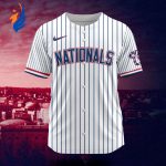 MLB Washington Nationals Personalized City Connect Concept Design Baseball Jersey Gift for Men Women MLB Washington Nationals Personalized City Connect Concept Design Baseball Jersey Gift for Men Women