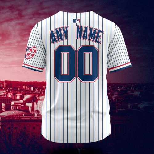 MLB Washington Nationals Personalized City Connect Concept Design Baseball Jersey Gift for Men Women