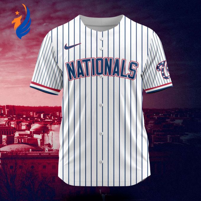 MLB Washington Nationals Personalized City Connect Concept Design Baseball Jersey Gift for Men Women MLB Washington Nationals Personalized City Connect Concept Design Baseball Jersey Gift for Men Women