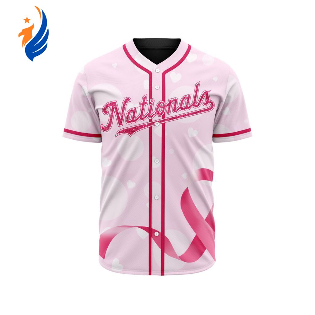 MLB Washington Nationals Special Pink Design Fight Breast Cancer Baseball Jersey Gift for Men Women MLB Washington Nationals Special Pink Design Fight Breast Cancer Baseball Jersey Gift for Men Women