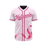MLB Washington Nationals Special Pink Design Fight Breast Cancer Baseball Jersey Gift for Men Women MLB Washington Nationals Special Pink Design Fight Breast Cancer Baseball Jersey Gift for Men Women
