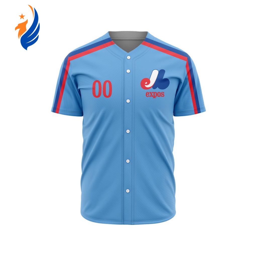 Montreal Expos Personalized Vintage Baseball Jersey Montreal Expos Personalized Vintage Baseball Jersey