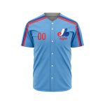 Montreal Expos Personalized Vintage Baseball Jersey