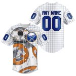 NHL Buffalo Sabres | Specialized Baseball Jersey X BB-8 D Star War NHL Buffalo Sabres | Specialized Baseball Jersey X BB-8 D Star War