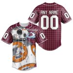 NHL Colorado Avalanche | Specialized Baseball Jersey X BB-8 D Star War NHL Colorado Avalanche | Specialized Baseball Jersey X BB-8 D Star War