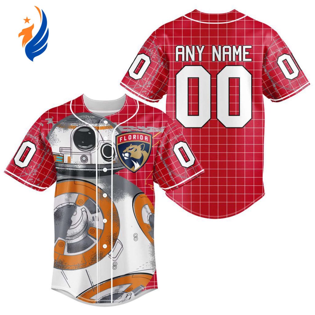 NHL Florida Panthers | Specialized Baseball Jersey X BB-8 D Star War NHL Florida Panthers | Specialized Baseball Jersey X BB-8 D Star War