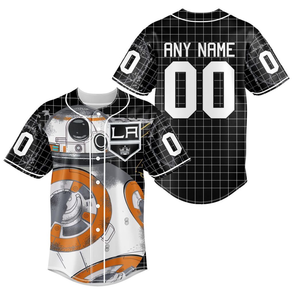 NHL Los Angeles Kings | Specialized Baseball Jersey X BB-8 D Star War NHL Los Angeles Kings | Specialized Baseball Jersey X BB-8 D Star War