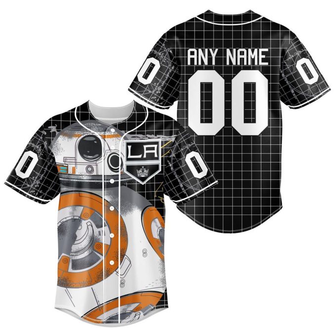 NHL Los Angeles Kings | Specialized Baseball Jersey X BB-8 D Star War