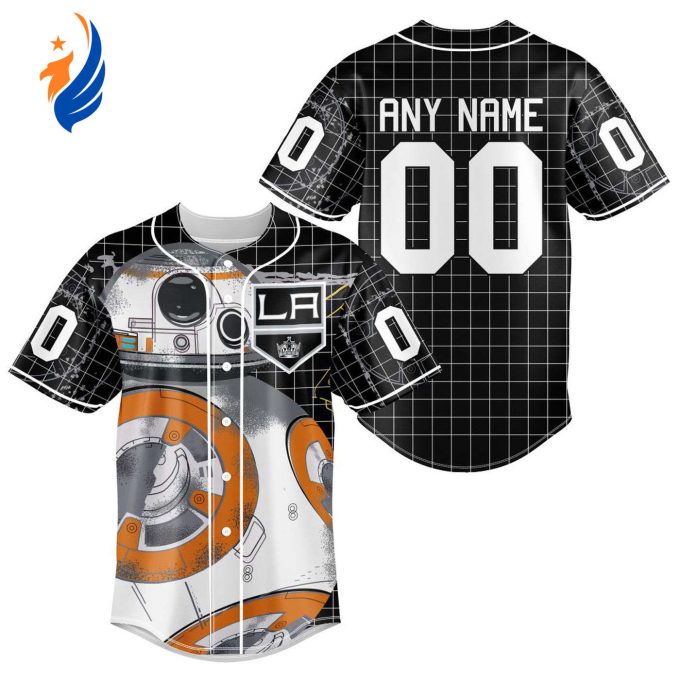 NHL Los Angeles Kings | Specialized Baseball Jersey X BB-8 D Star War NHL Los Angeles Kings | Specialized Baseball Jersey X BB-8 D Star War