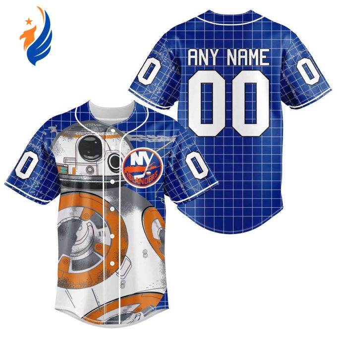 NHL New York Islanders | Specialized Baseball Jersey X BB-8 D Star War NHL New York Islanders | Specialized Baseball Jersey X BB-8 D Star War