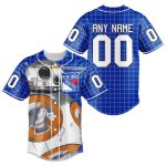 NHL New York Rangers | Specialized Baseball Jersey X BB-8 D Star War NHL New York Rangers | Specialized Baseball Jersey X BB-8 D Star War