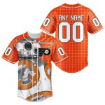 NHL Philadelphia Flyers | Specialized Baseball Jersey X BB-8 D Star War