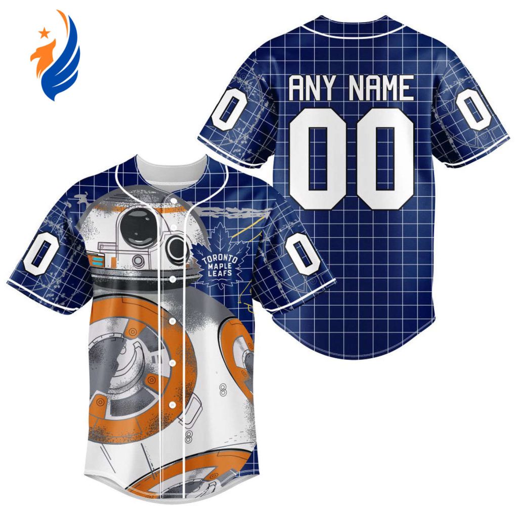 NHL Toronto Maple Leafs | Specialized Baseball Jersey X BB-8 D Star War NHL Toronto Maple Leafs | Specialized Baseball Jersey X BB-8 D Star War