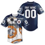 NHL Winnipeg Jets | Specialized Baseball Jersey X BB-8 D Star War NHL Winnipeg Jets | Specialized Baseball Jersey X BB-8 D Star War