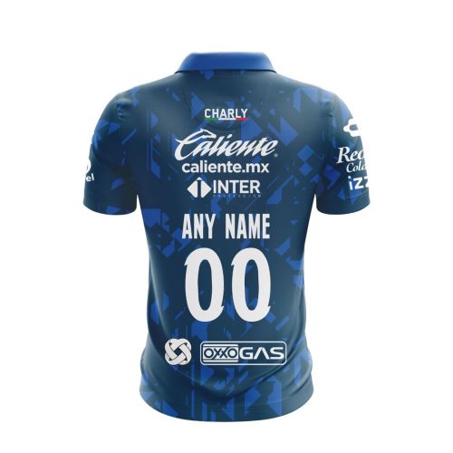 Personalise Liga MX Atlas Charly 2021/22 GK Second Kit Polo