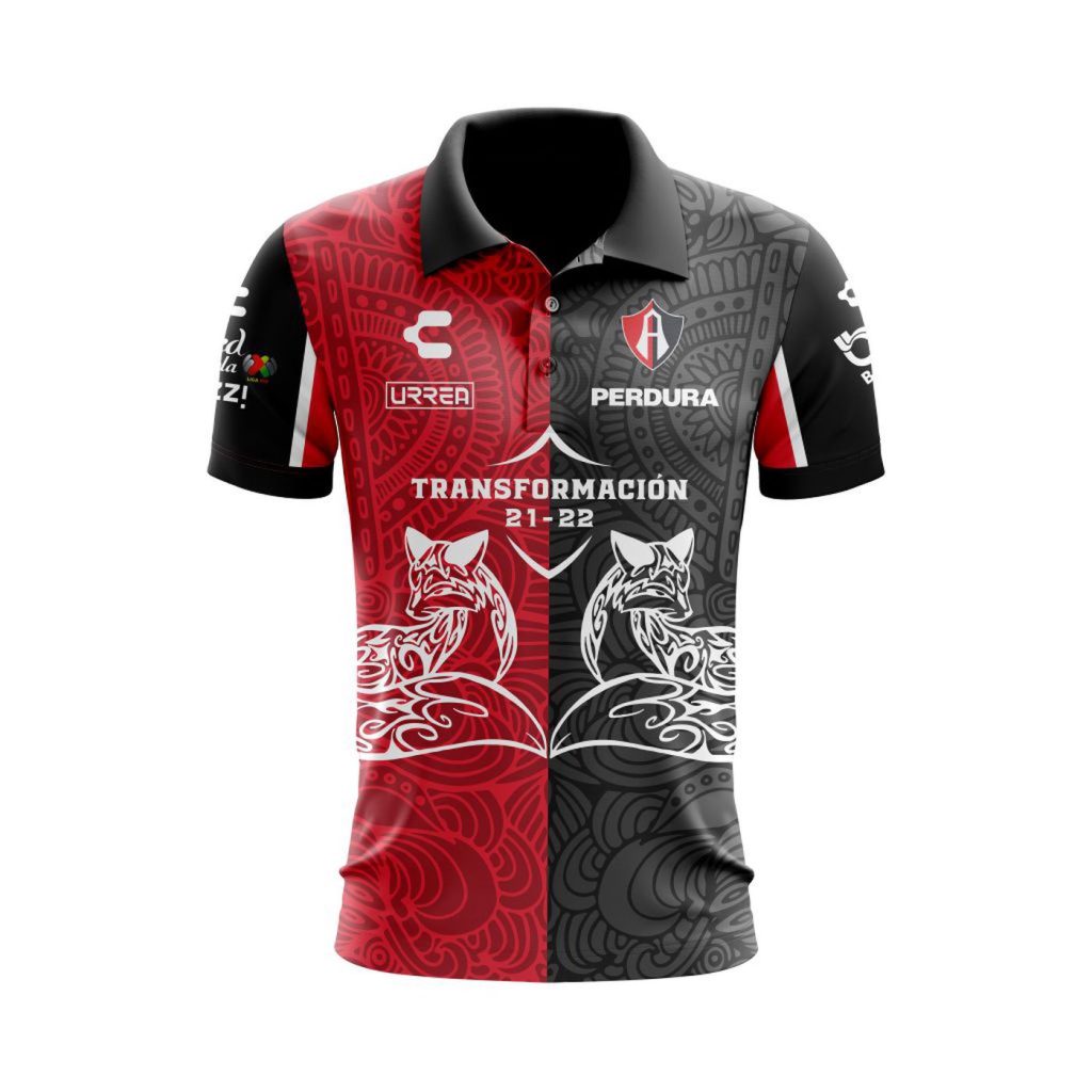 Personalise Liga MX Atlas F.C Mix Aztec Culture Concepts Polo Gift for Men Women Personalise Liga MX Atlas F.C Mix Aztec Culture Concepts Polo Gift for Men Women