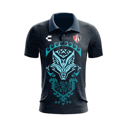 Personalise Liga MX Atlas F.C Mix Aztec Culture Concepts Polo Gift for Men Women