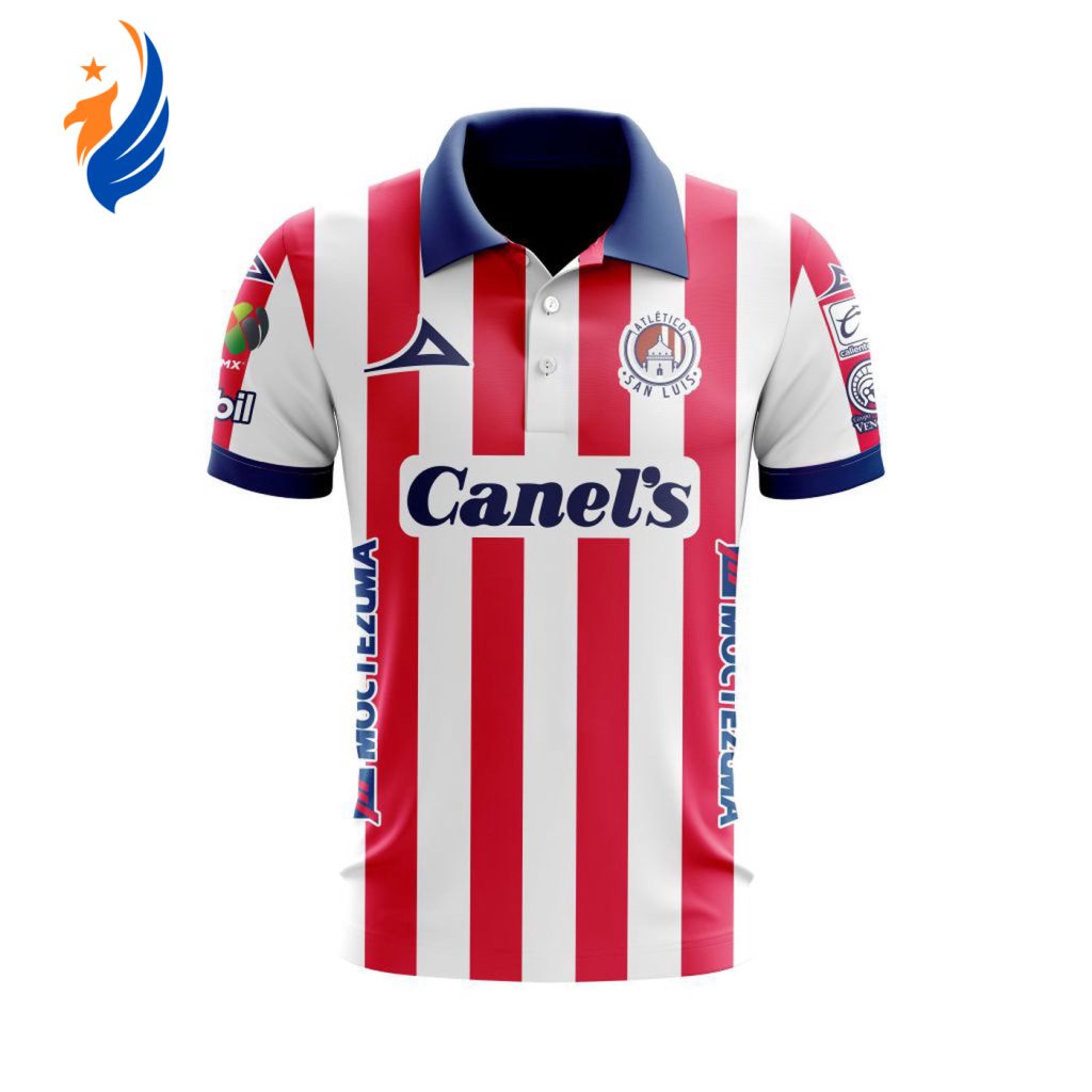 Personalise Liga MX Atlético San Luis 2021/22 Home Polo Personalise Liga MX Atlético San Luis 2021/22 Home Polo