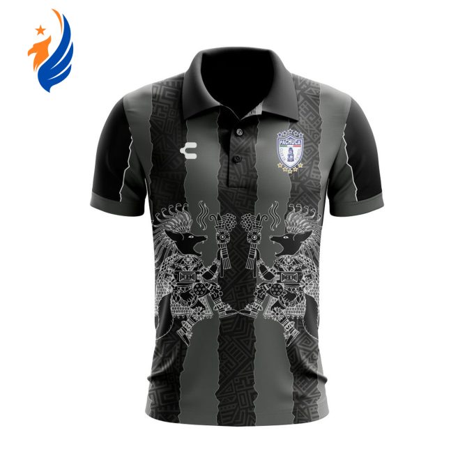 Personalise Liga MX C.F. Pachuca Fútbol Mix Aztec Culture Concepts Polo SUVPACHUCA21082501