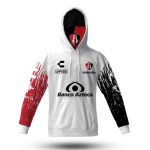 Personalise Liga MX Club Atlas 2020/21 Away Mask Hoodie Jersey Personalise Liga MX Club Atlas 2020/21 Away Mask Hoodie Jersey