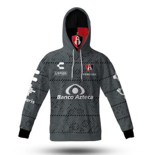Personalise Liga MX Club Atlas 2020/21 Third  Mask Hoodie Jersey