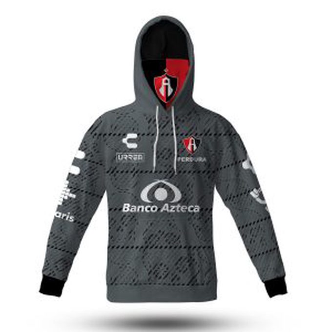 Personalise Liga MX Club Atlas 2020/21 Third  Mask Hoodie Jersey