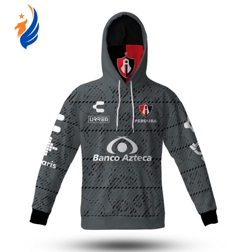 Personalise Liga MX Club Atlas 2020/21 Third  Mask Hoodie Jersey