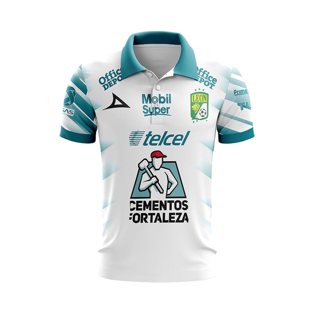 Personalise Liga MX Club León 2020/21 Polo Third Jersey Personalise Liga MX Club León 2020/21 Polo Third Jersey